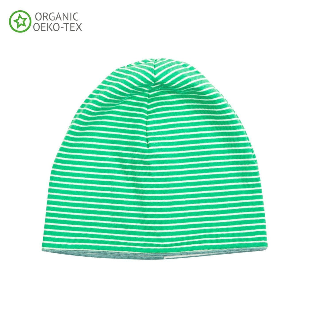 Beanie Hat Stripe Rock / Pear Clothing  at Biddle and Bop