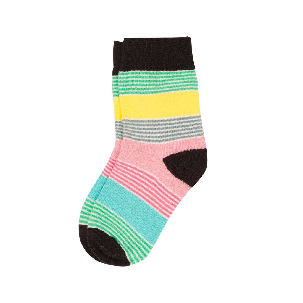 Socks: Multistripe Pelican Socks  at Biddle and Bop