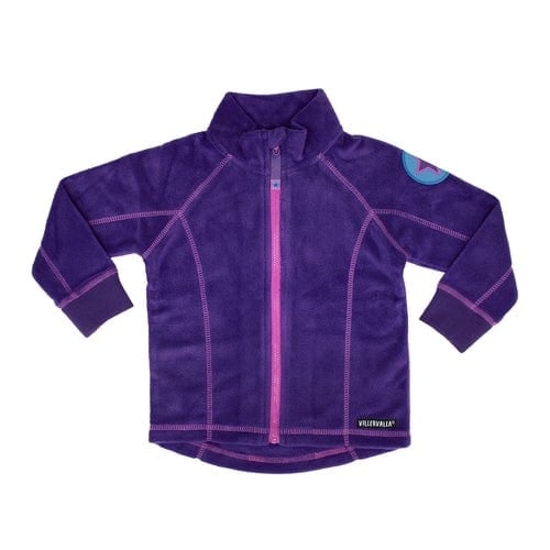 Fleece Jacket: Aubergine