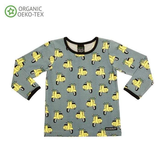 Long Sleeve Tshirt Scooters Rock