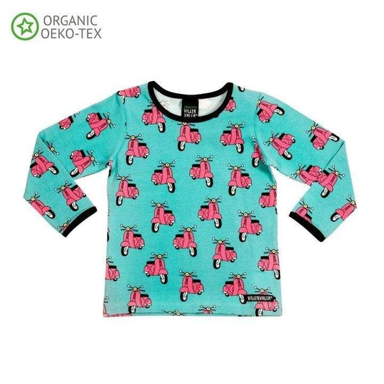 Long Sleeve Tshirt Scooters Wave