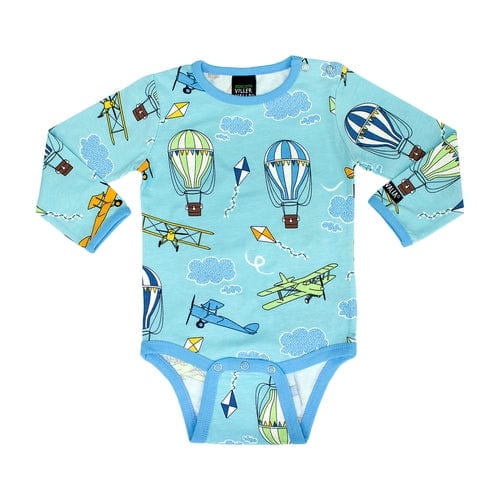 Bodysuit in Aircraft Aqua