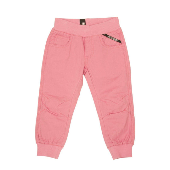 Relaxed Cotton Trouser Pant: Fuchsia Pink