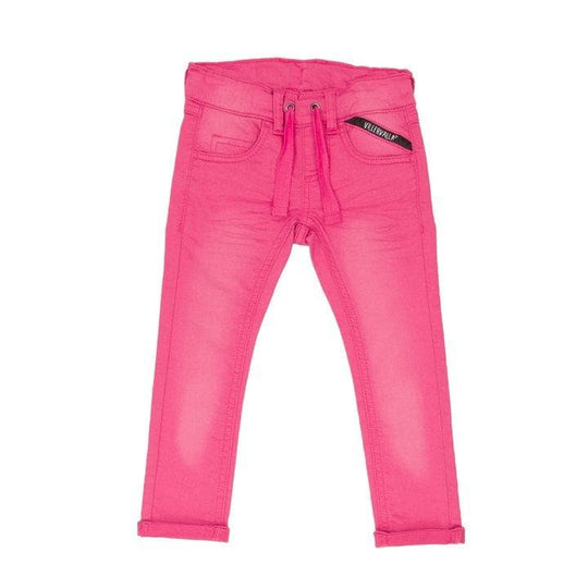 Slim Fit Pants Sweat Twill Flamingo
