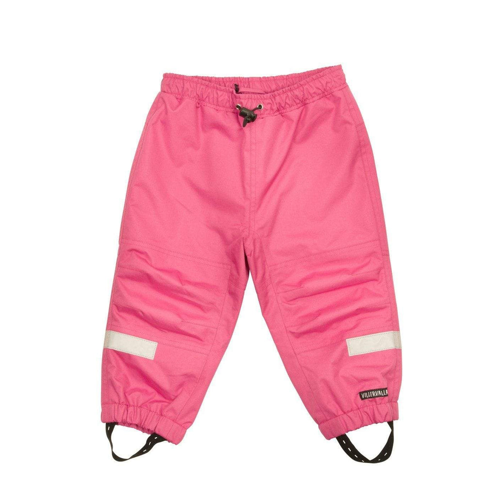 Hard Shell Waterproof Pant: Flamingo Pink Gear  at Biddle and Bop