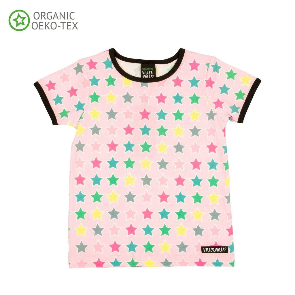 Short Sleeve Tee: Rose Star Clothing  at Biddle and Bop