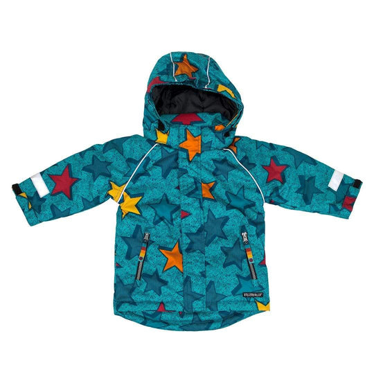 Winter Waterproof Insulated Jacket: Lagoon Star