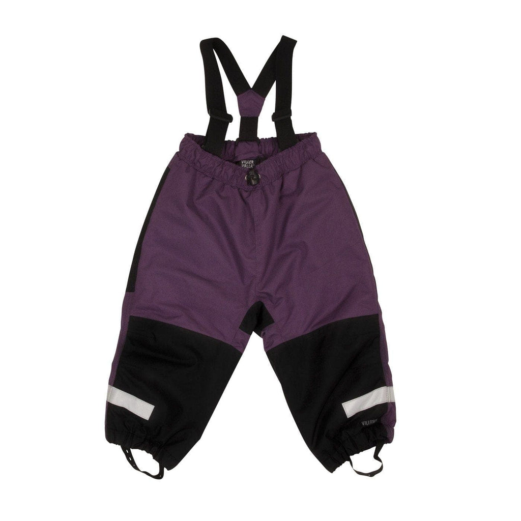 Waterproof Insulated Snow Pant: Grape All Weather Gear  at Biddle and Bop