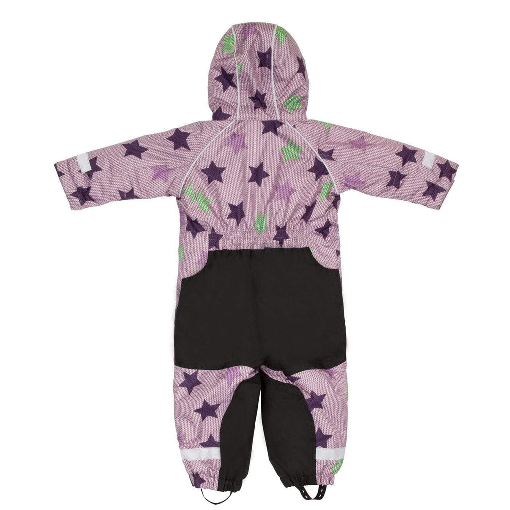 Winter Waterproof Overall Suit: Orchid Star All Weather Gear  at Biddle and Bop