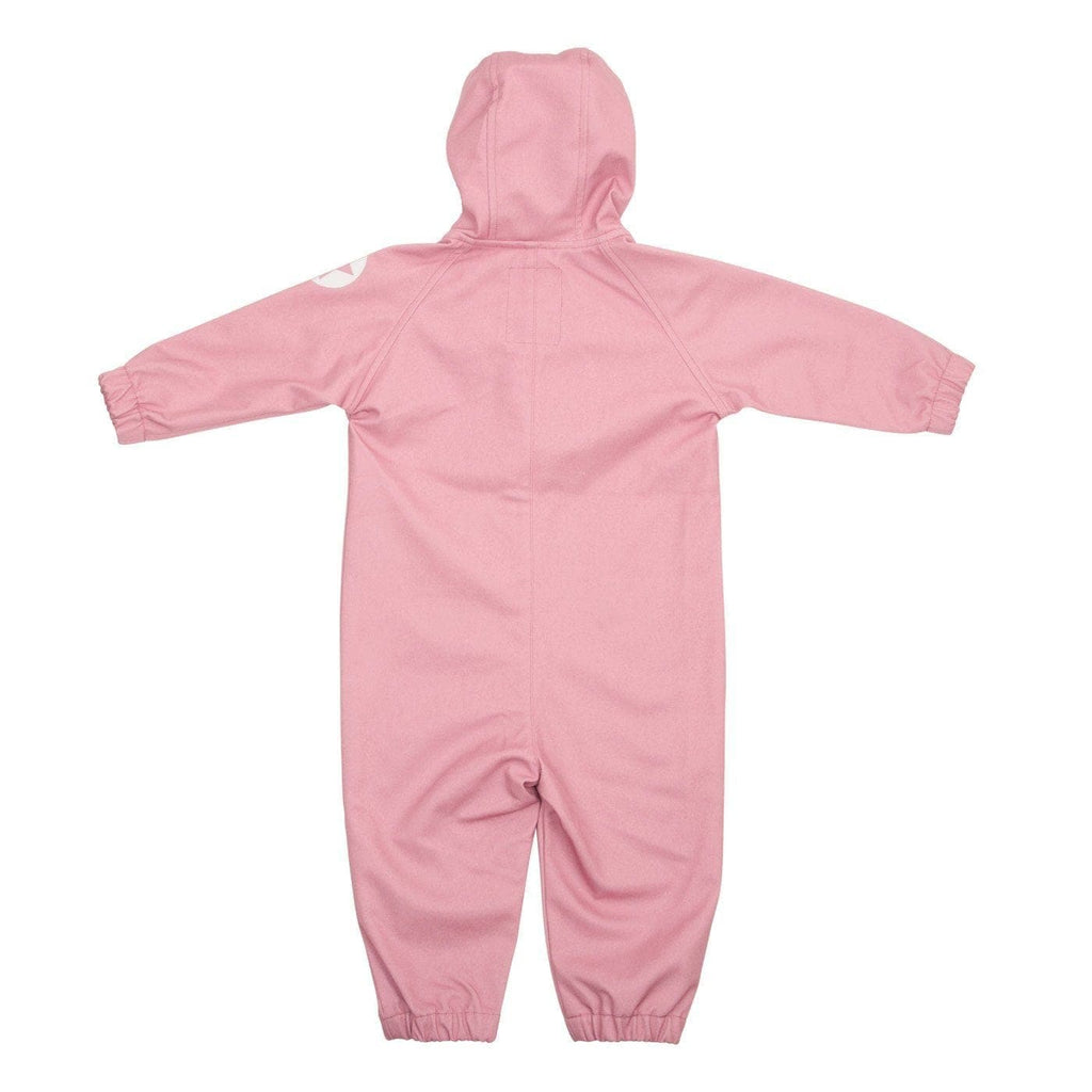 Softshell Waterproof Breathable One Piece Overall Suit: Fuchsia Pink Gear  at Biddle and Bop