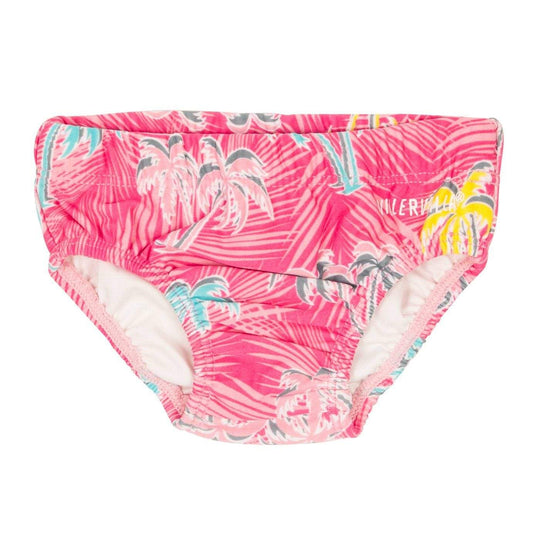 Baby Swim Bummies: Palm Tree Flamingo