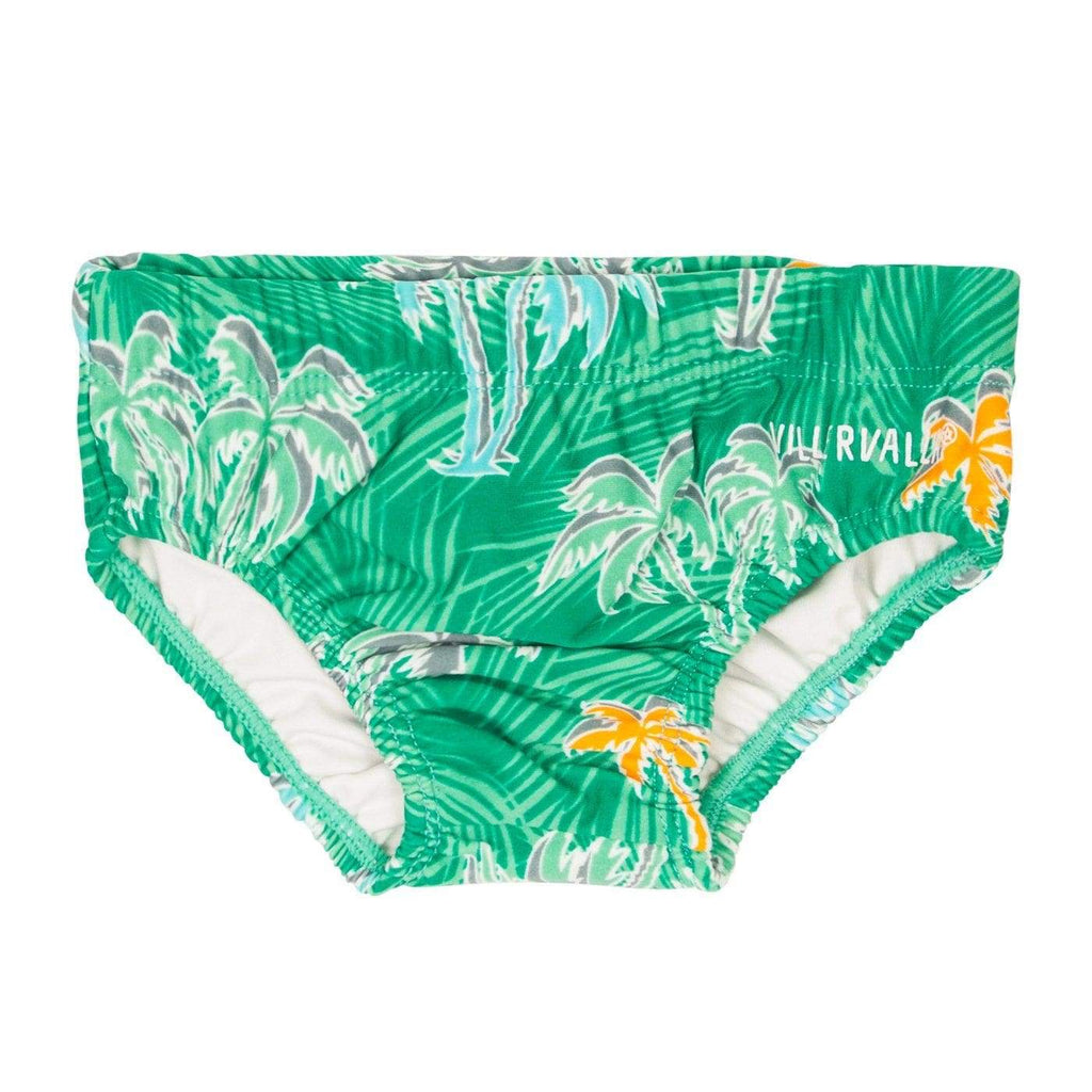 Baby Swim Bummies: Palm Tree Parakeet Clothing  at Biddle and Bop