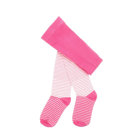 Stripe Tights Flamingo