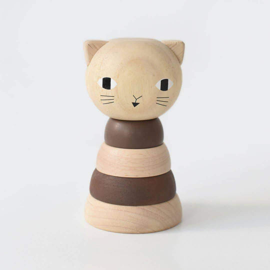 Wooden Stacker: Cat